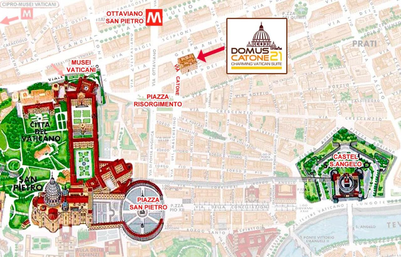 Domus Catone Roma Exterior foto